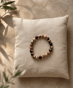 Pulsera Jaspe Cebra Australiano – 8 mm