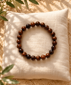 Pulsera Obsidiana Caoba - 8mm